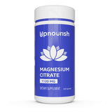 UpNourish Magnesio Citrato en botella con cápsulas para absorción óptima