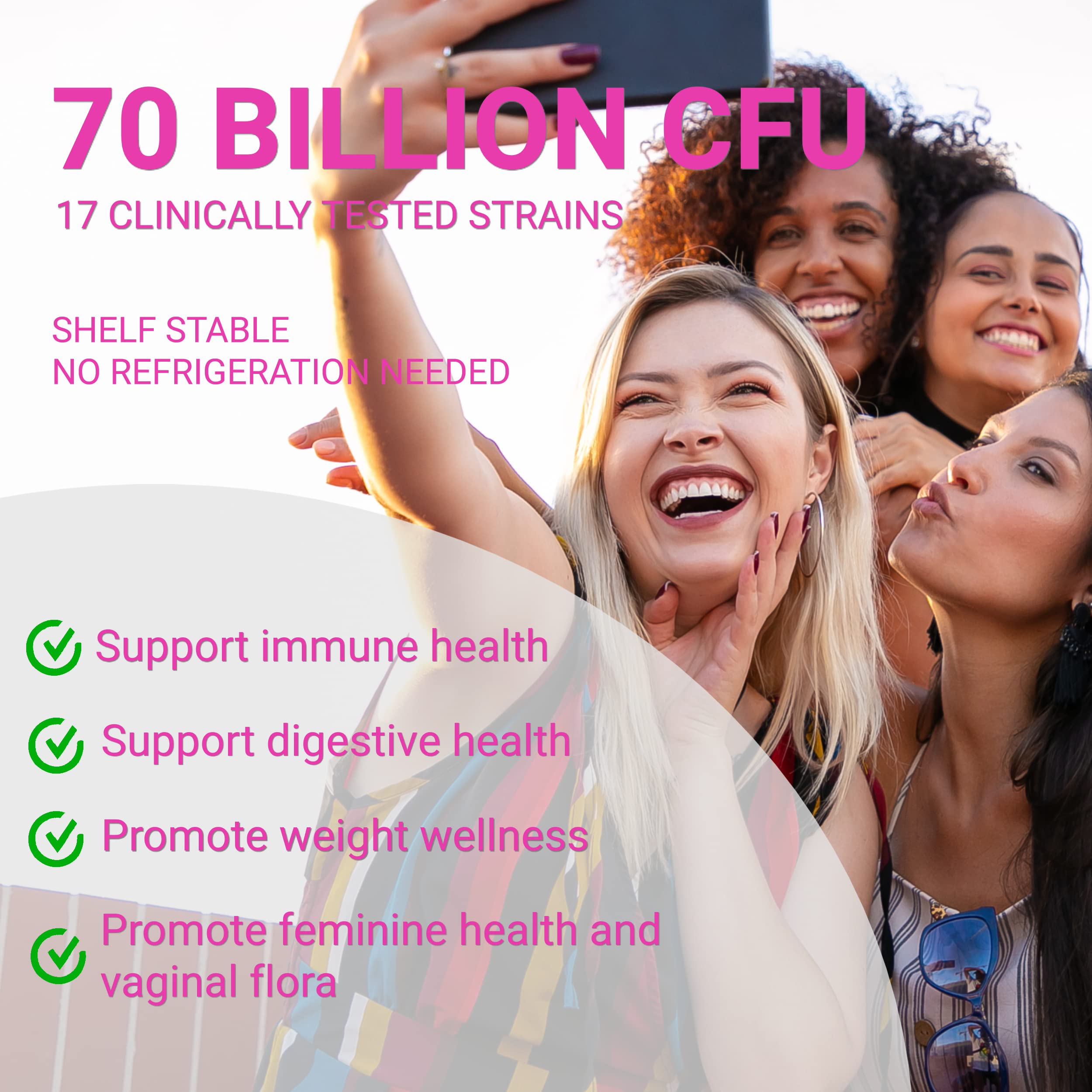 UpNourish paquete-tira abierto, disolución rápida en la boca para viaje.