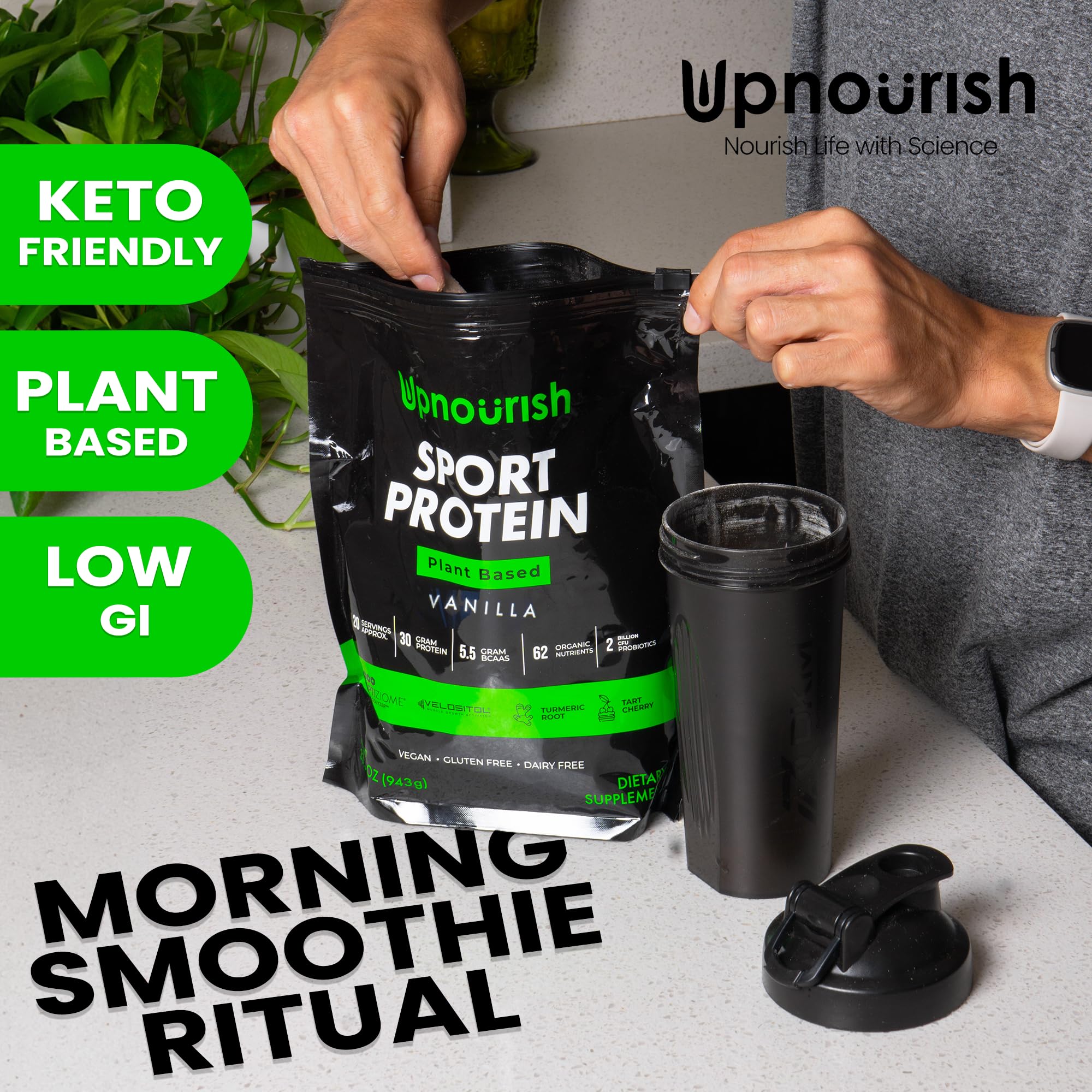 Etiqueta Informed Sport de UpNourish para atletas