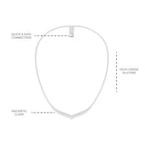 Upright GO collar con conector USB-C para carga rápida y sencilla.