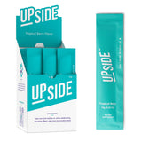 Upside sobres individuales listos para llevar, ideal para viaje o bolso.