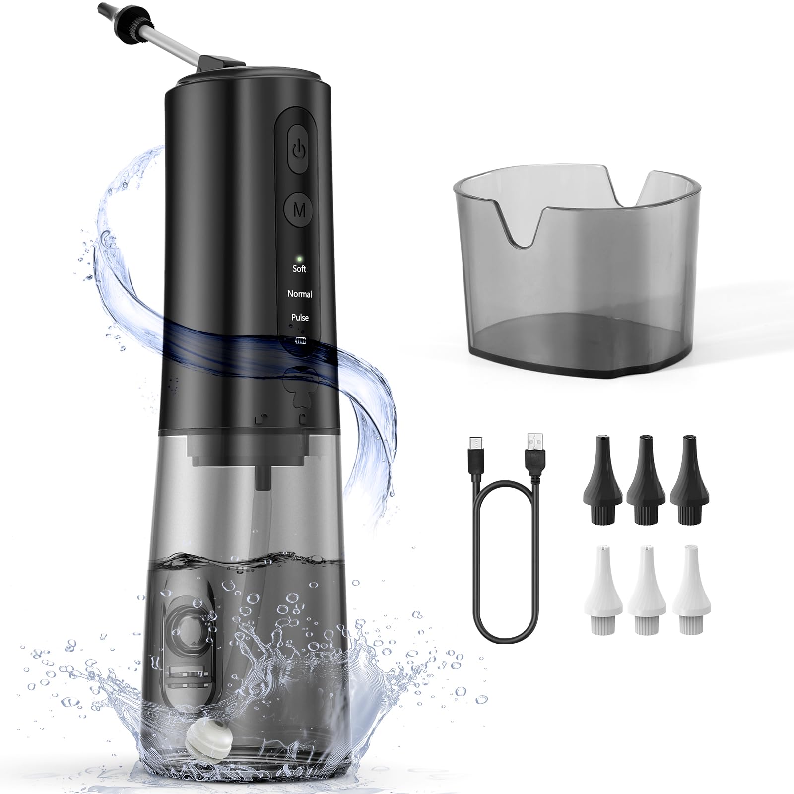 Upwayde kit de limpieza de oídos con flujo de agua suave para casa.