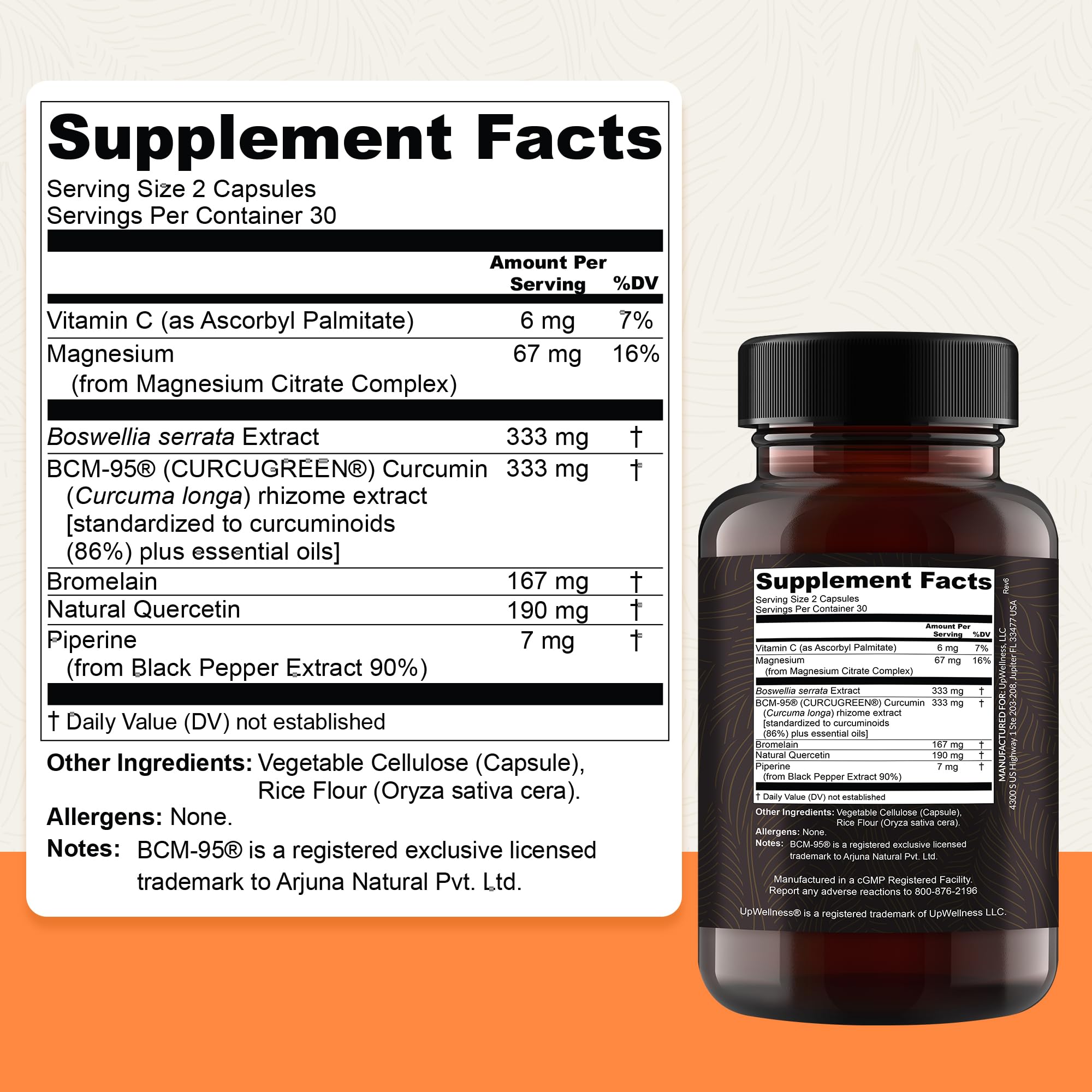 UpWellness Golden Revive: toma diaria para movilidad y bienestar articular.