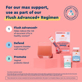 Cranberry de fruto entero en Uqora Flush Advanced+ para actividad sostenida