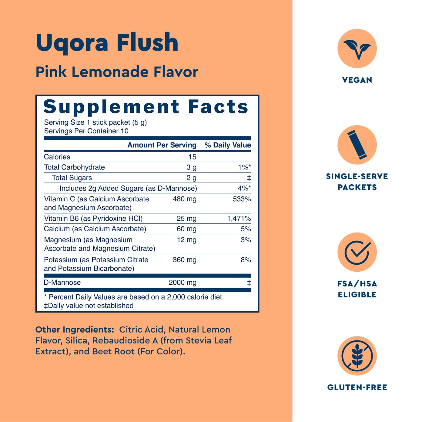 Uqora Flush sabor Pink Lemonade, experiencia agradable durante la rutina diaria.
