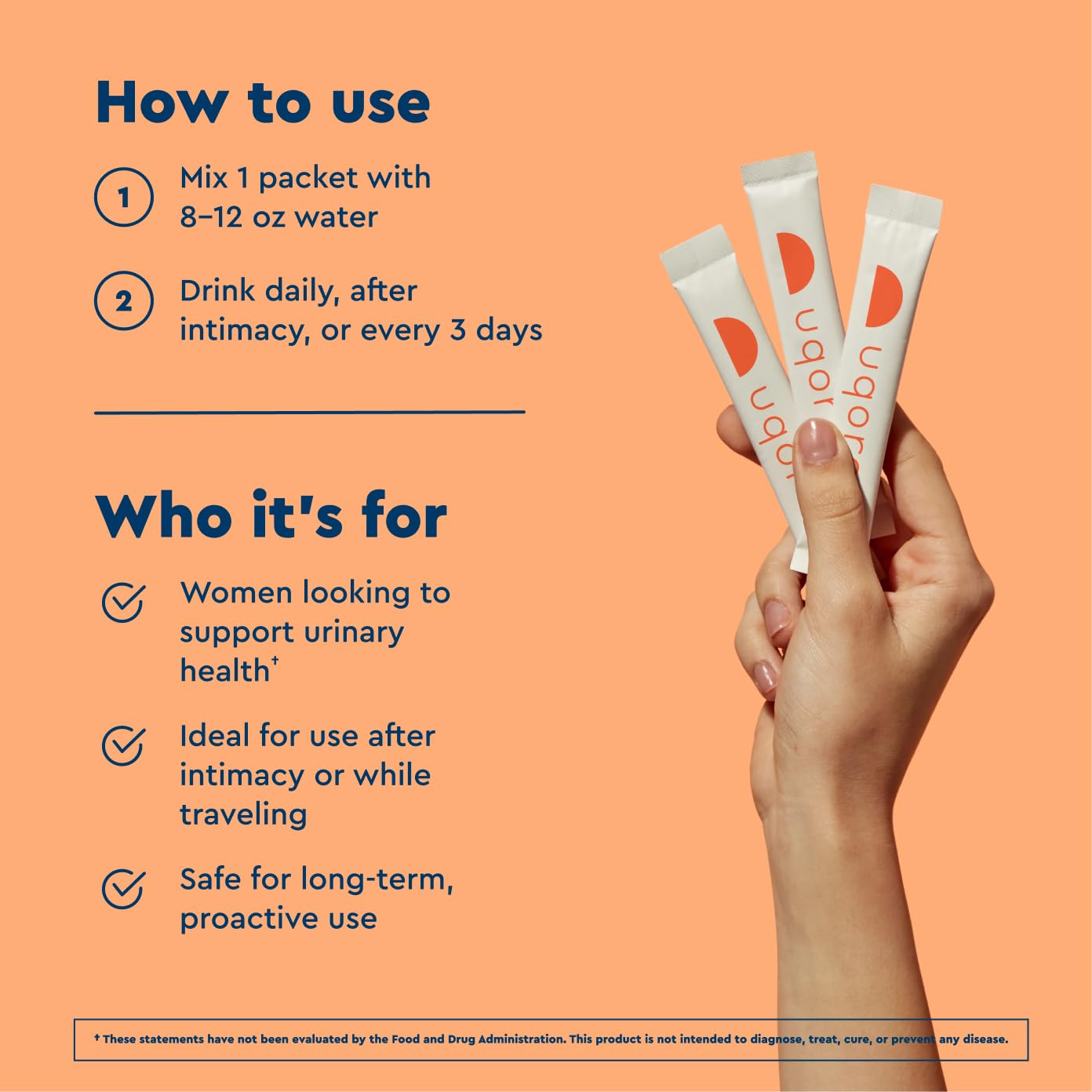 Uqora Flush vitamina B6, complemento para la hidratación diaria