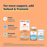 Uqora Flush vitamina C, soporte nutricional para bienestar urinario