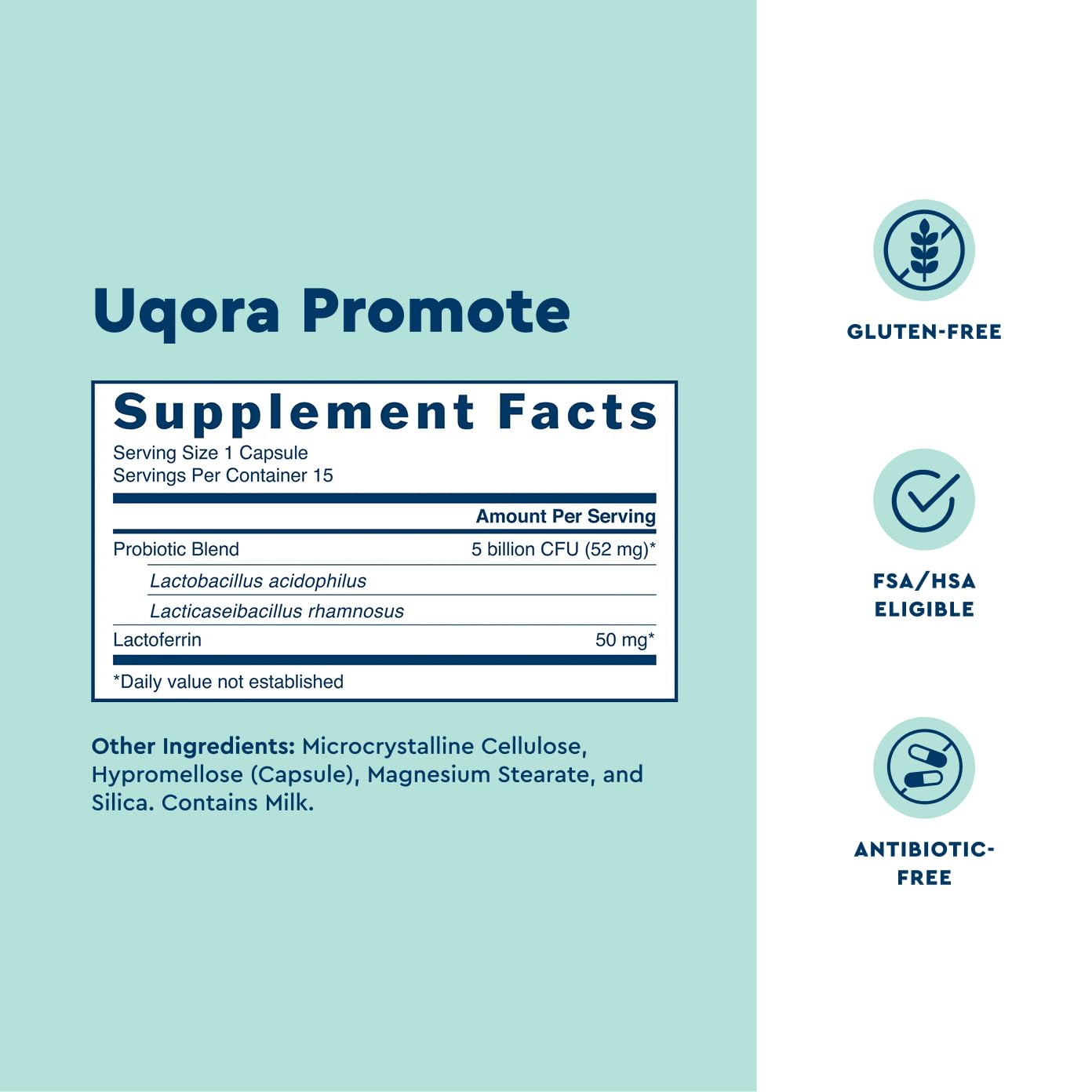 Caja de empaque de Uqora Promote, formato práctico