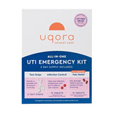 Kit Uqora UTI: caja del kit de emergencia para apoyo urinario