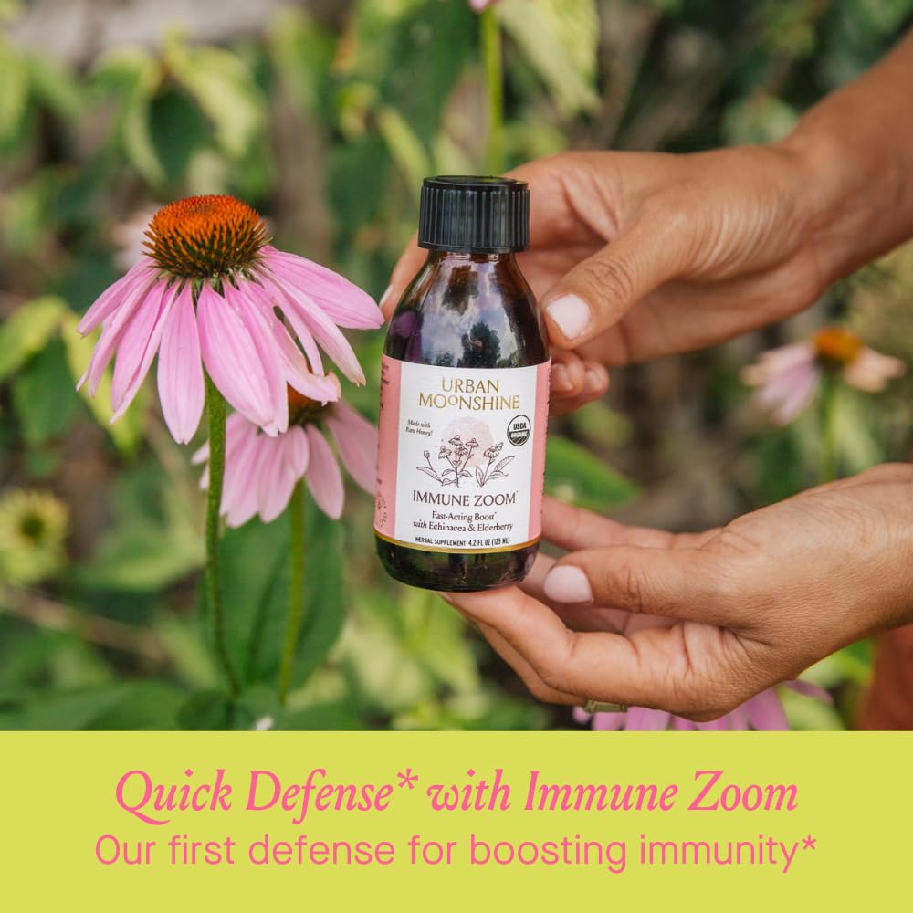 Urban Moonshine Immune Zoom – miel cruda que aporta dulzura natural.