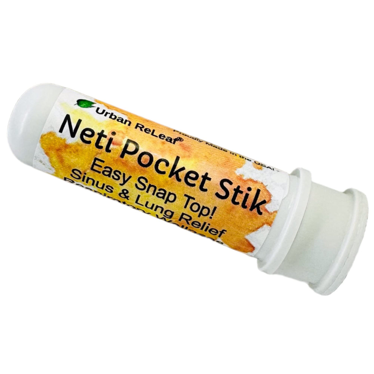 Urban ReLeaf Neti Pocket Stik con aceites esenciales puros para aromaterapia portátil