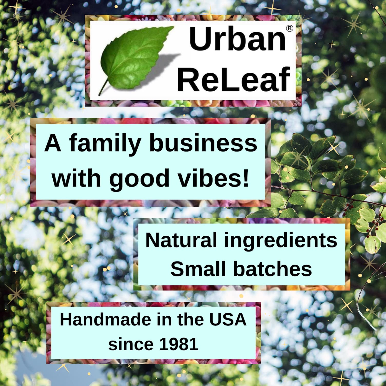 Urban ReLeaf uso diario, pausa calmante y revitalizante