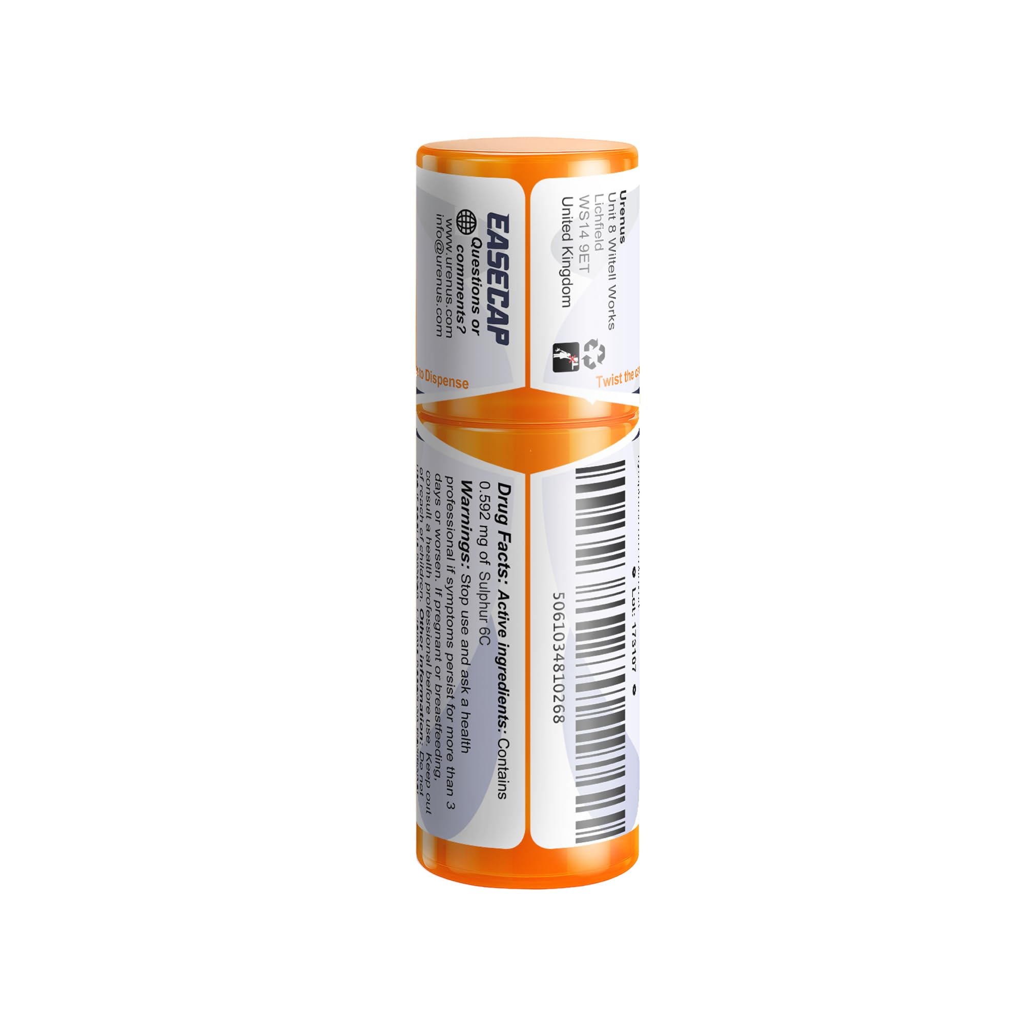 Producto sin colorantes ni conservantes artificiales de Urenus