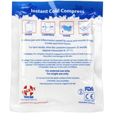Urgent First Aid: aplicación de frío instantáneo, sin congelar, para uso rápido.