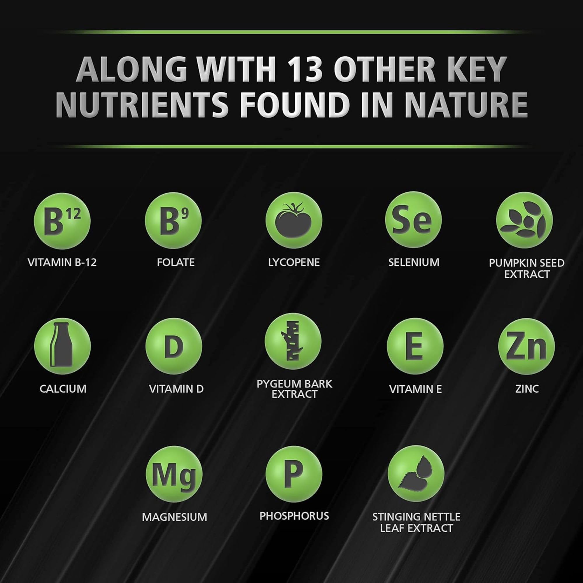 Urinozinc Plus, licopeno y zinc para un perfil de nutrientes clave.
