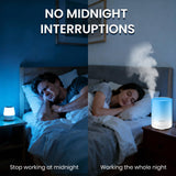 URPOWER difusor 300ml muestra temporizador de 3 horas para dormir