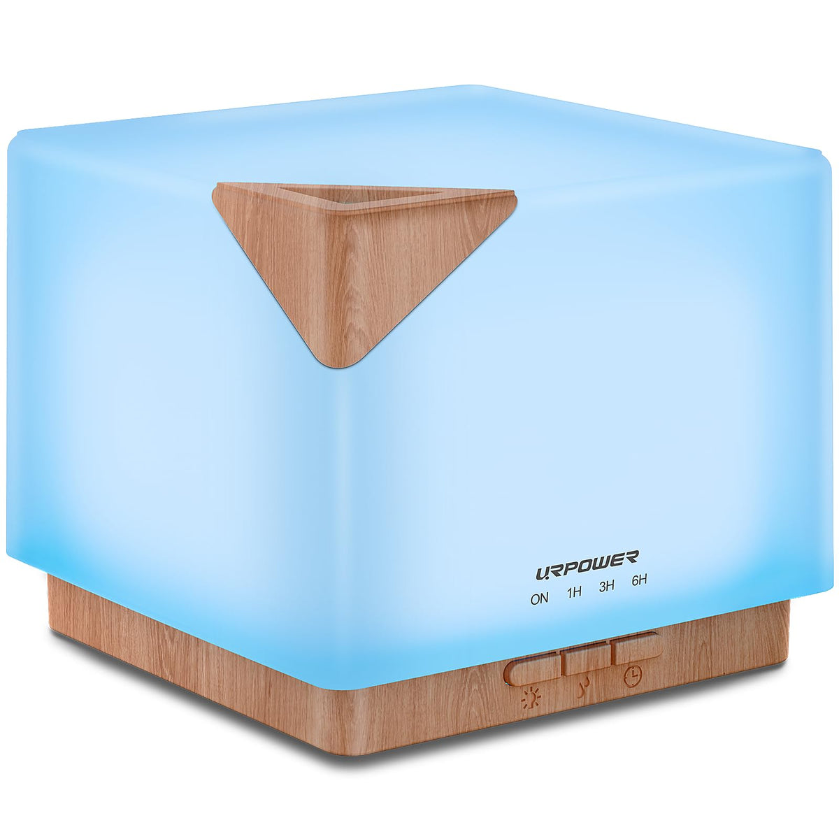 URPOWER difusor aromaterapia 700 ml para sala, aroma suave y duración prolongada