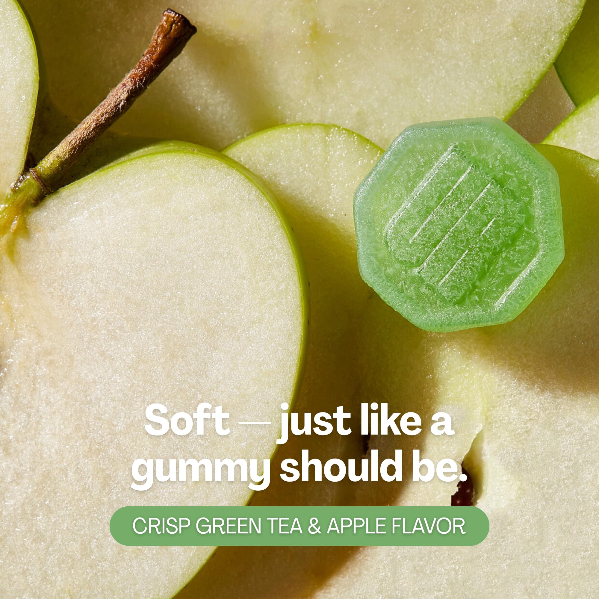 URVI Neuro Gummies: sabor a manzana y té verde, experiencia agradable.