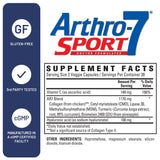 Arthro-7 Sport, ingredientes clave en lista, foco AR7 para salud articular.