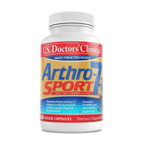 Arthro-7 Sport de US Doctors’ Clinical, botella frontal, posible apoyo a la flexibilidad diaria.