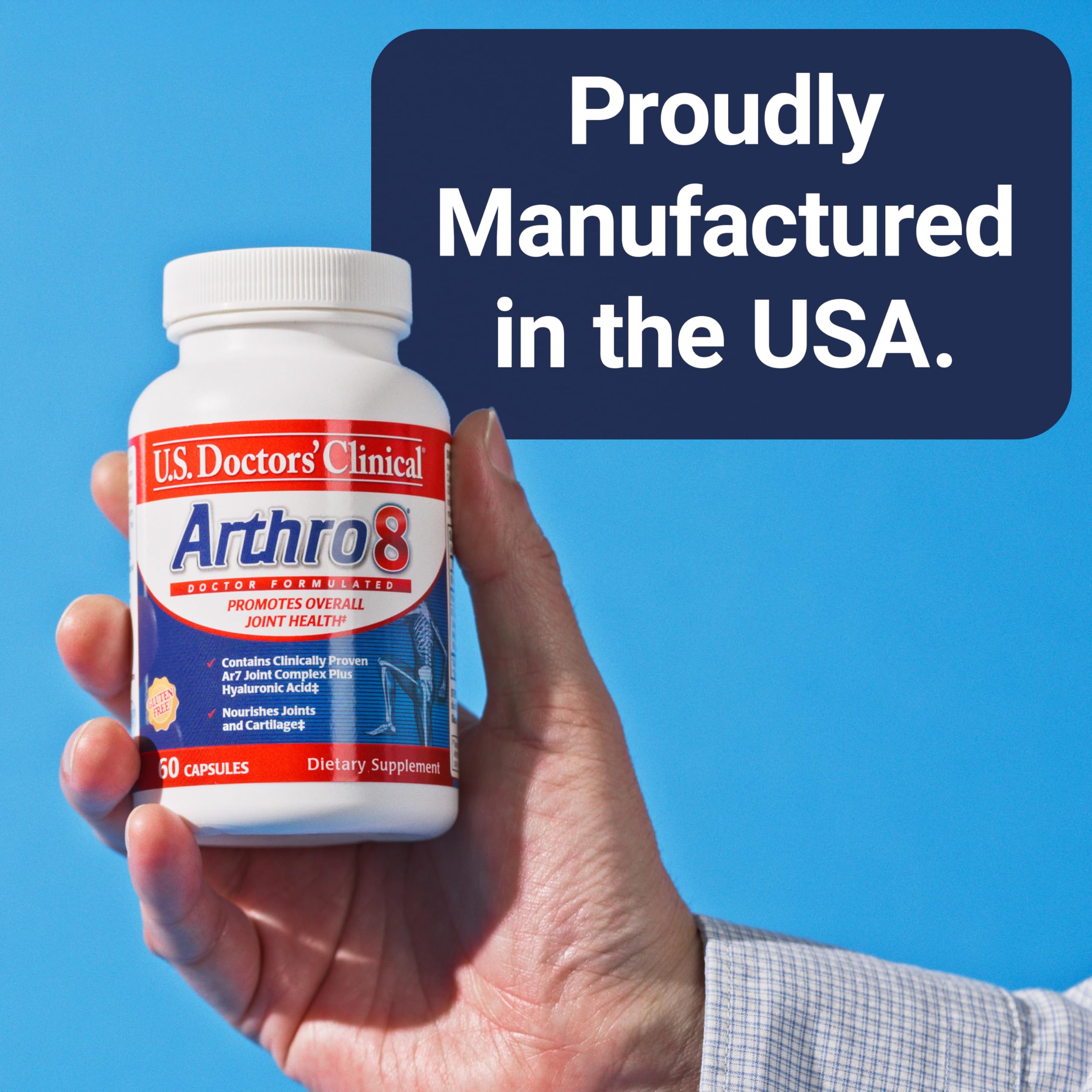 Complejo AR7 para articulaciones presente en Arthro8.