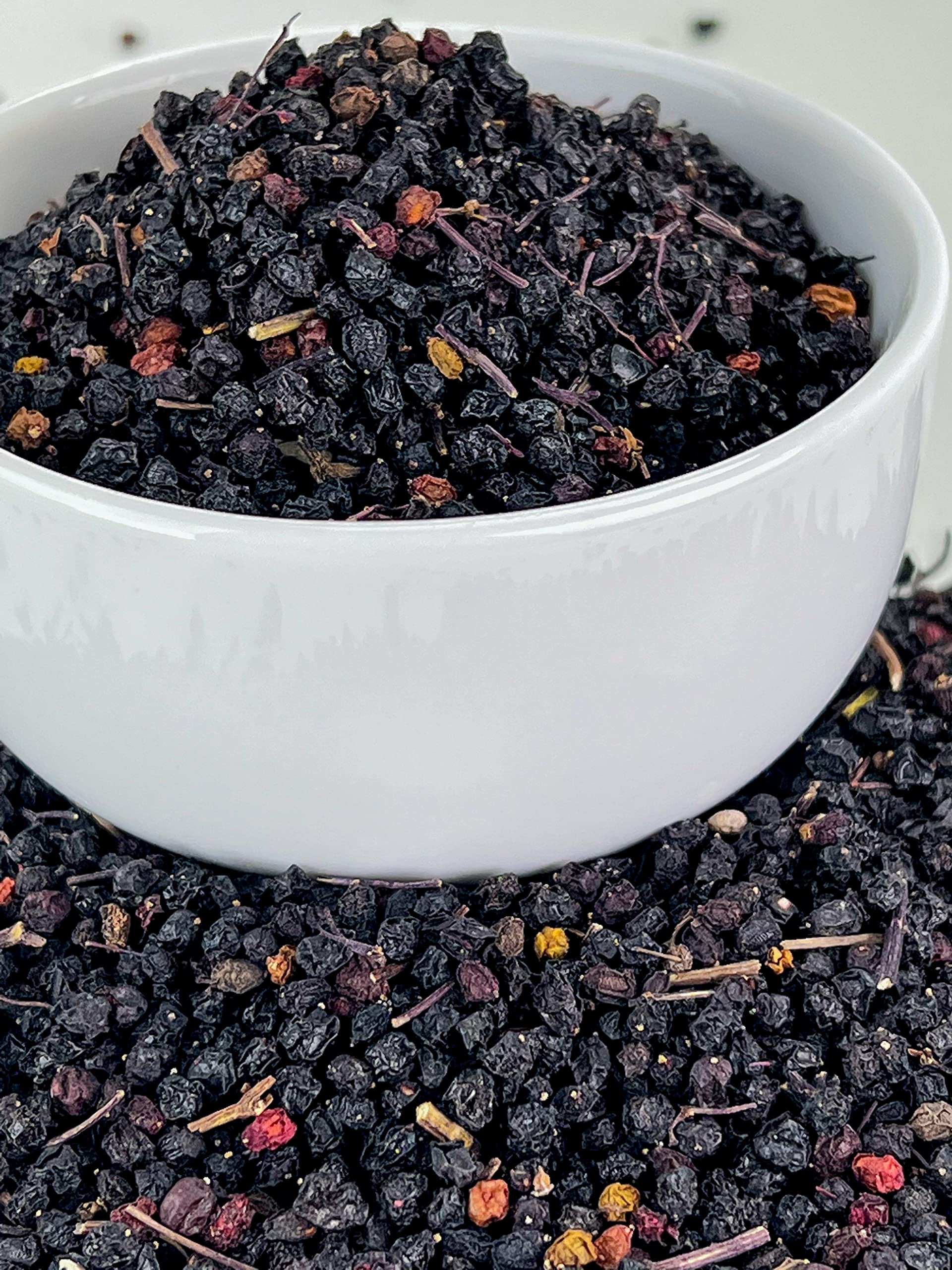 U.S. Wellness Naturals bayas de saúco secas perfectas para té y bebidas