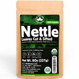 Té de ortiga U.S. Wellness Naturals, hojas sueltas para infusiones suaves.