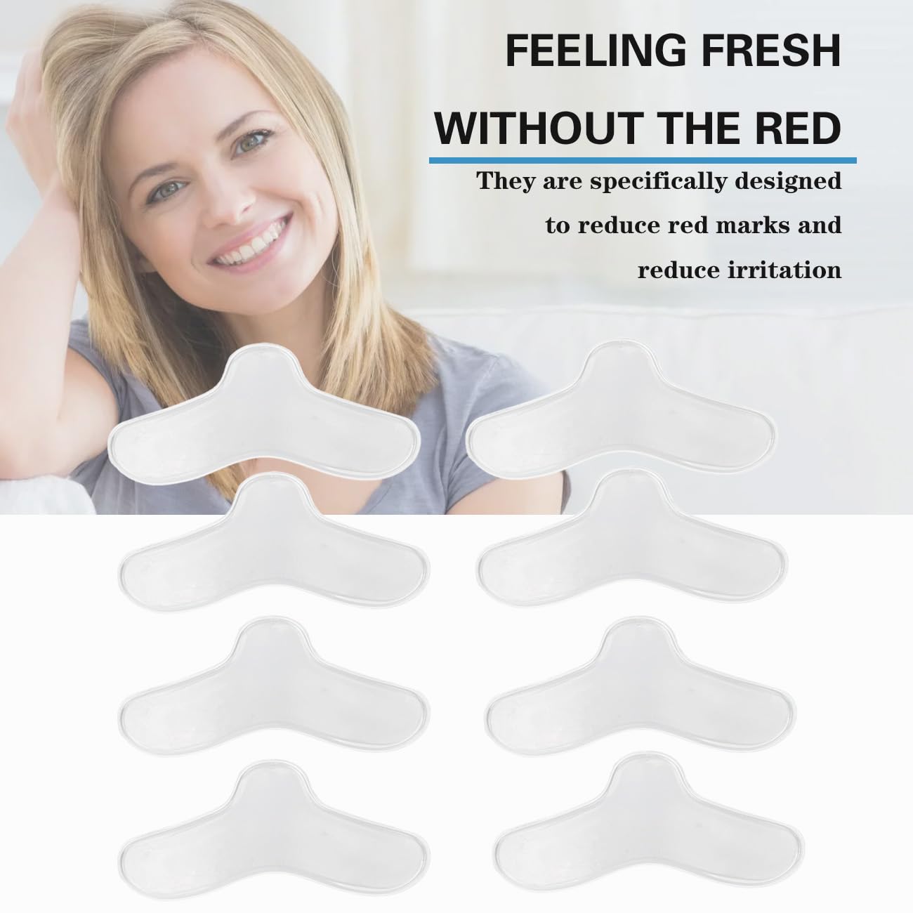 USNUANNU gel nasal para CPAP aporta suavidad y menor irritación en la piel.