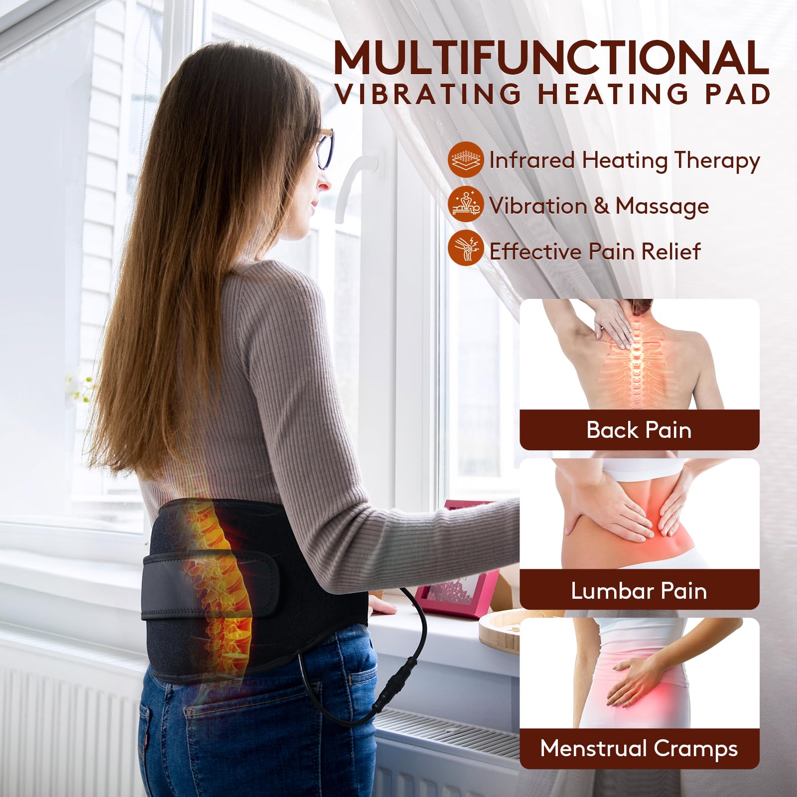 UTK tamaño ajustable 35–55 pulgadas para diferentes usuarios.