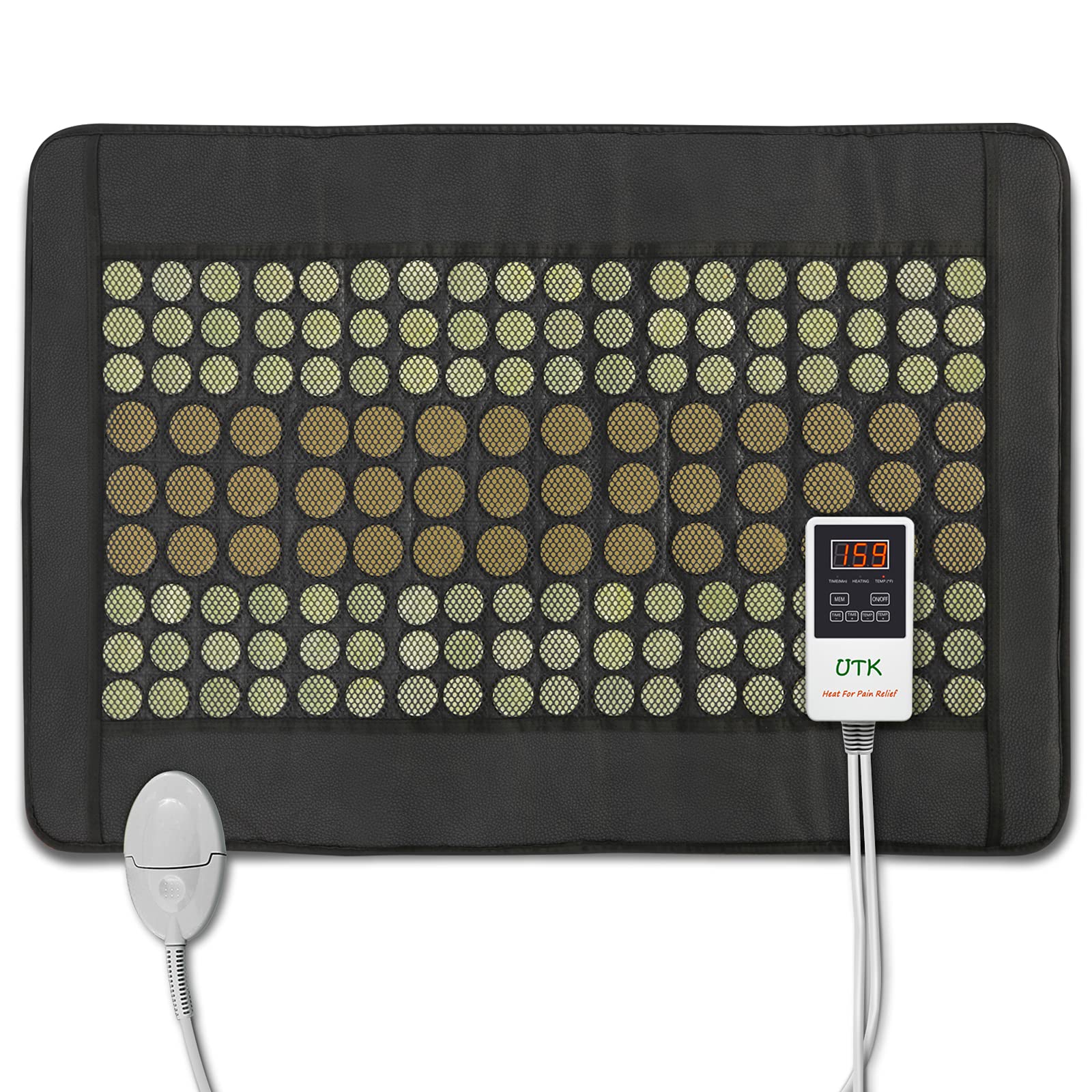 UTK almohadilla de calor infrarrojo para espalda con gran cobertura 21x31
