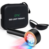 UTK luz azul y roja portátil para uso en casa y cuidado de la piel.