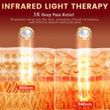 UTK luz infrarroja cercana 850/940 nm para mayor penetración y confort