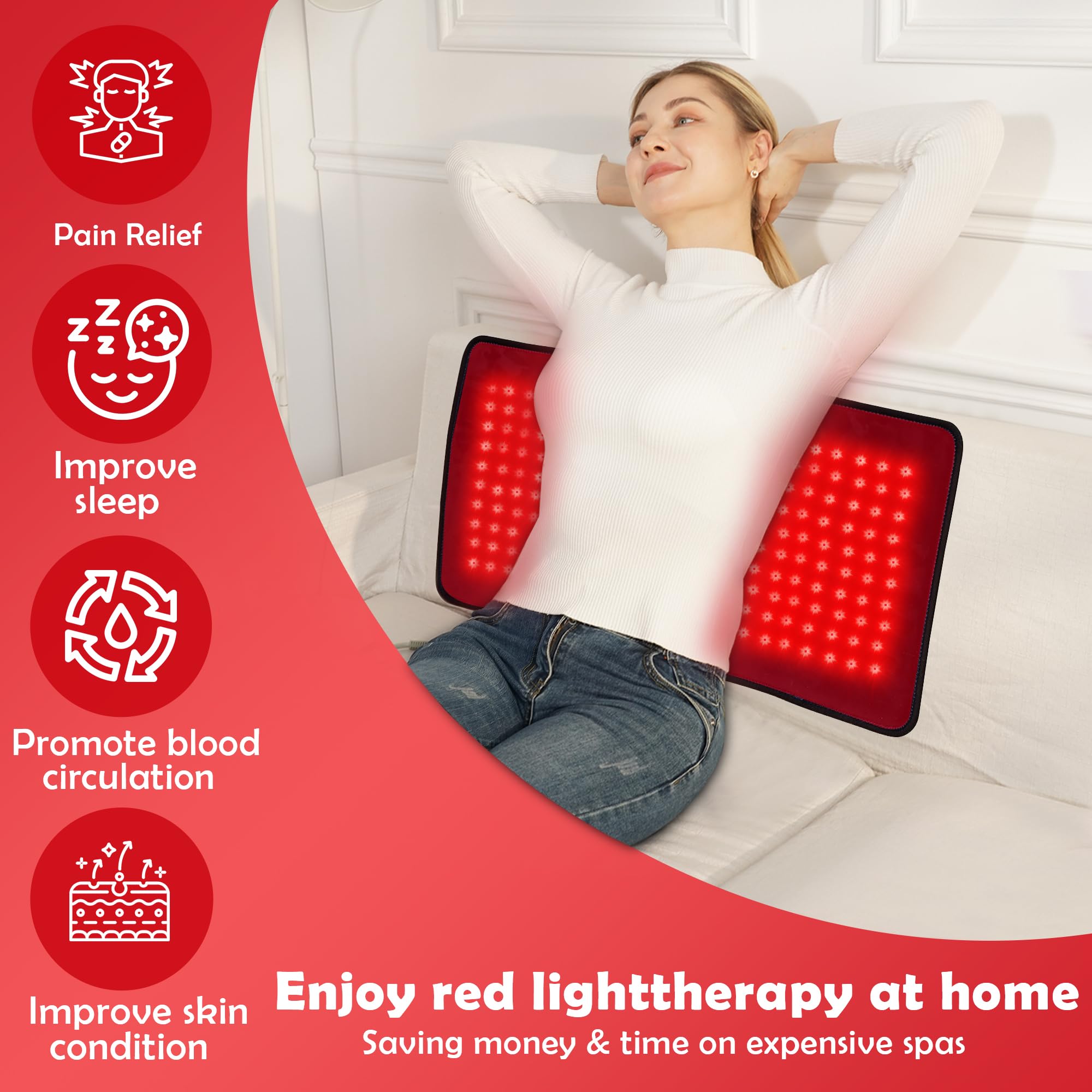 UTK terapia pad, perfecto para uso diario y relajación.