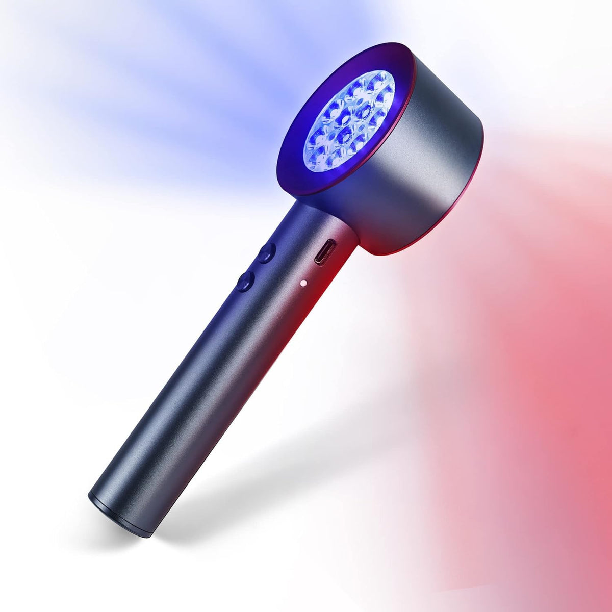 UTK Upgrade frente del dispositivo con 24 diodos de luz roja para uso en casa.