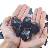 UU UNIHOM obsidiana negra para tumbling, textura y colores intensos.