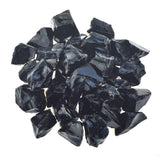 UU UNIHOM piedras irregulares de obsidiana negra para proyectos de tallado.