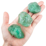 UU UNIHOM fluorita verde cruda ideal para equilibrio de chakras en decoracion