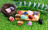 UU UNIHOM piedras crudas para decoración de interiores, color único.