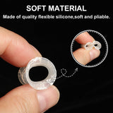 uxcell tuneles silicona 12mm material flexible reduce dolor al expandir