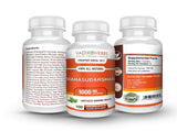 Vadik Herbs Mahasudarshan: ingredientes herbales visibles para desintoxicación potencial.