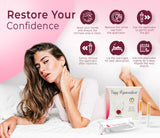 Vagy Rejuvenation geles herbales, aplicación higiénica y suave para rutina de autocuidado.