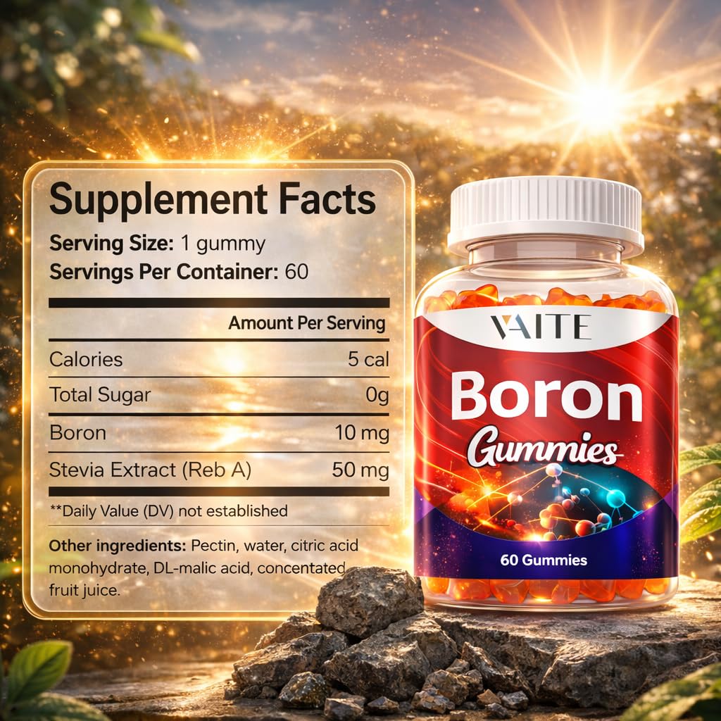 Gomitas VAITE boron: soporte movilidad articular con cada bocado.