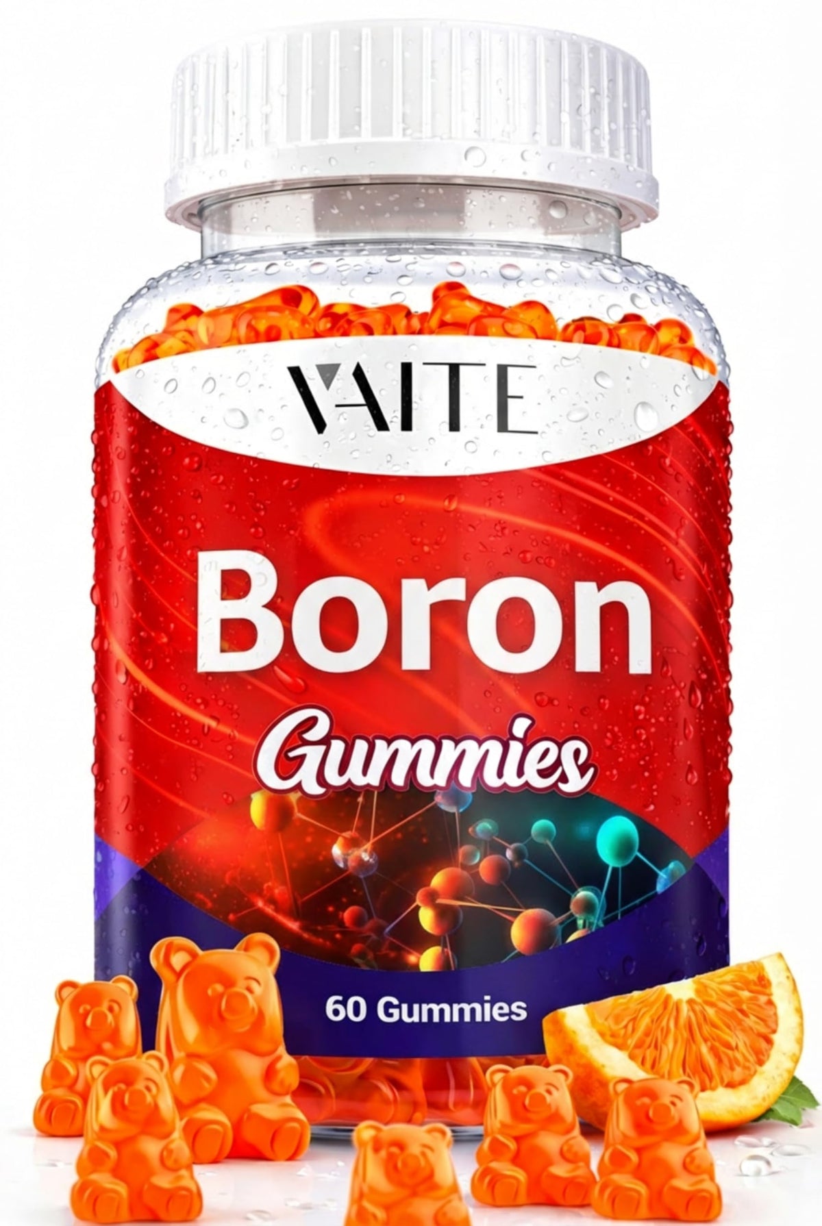 Vaite Boron gomitas 10 mg para apoyar huesos y articulaciones.