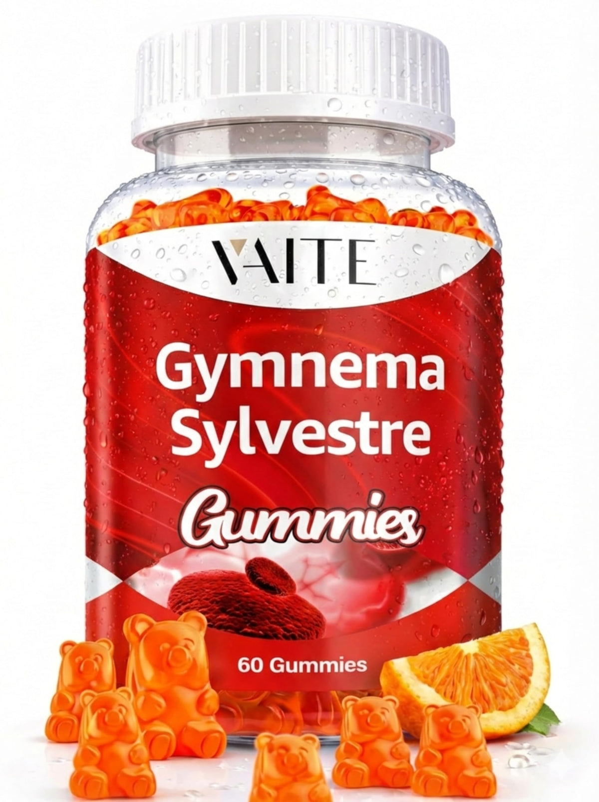 VAITE Gymnema Sylvestre gomitas: empaque atractivo para tu rutina diaria.