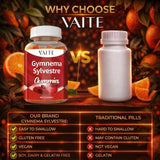 VAITE Gymnema Sylvestre gomitas: icono sin gluten para personas sensibles.