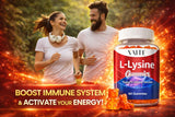 VAITE L-Lisina 1000 mg Gummies, porciones listas para uso diario.