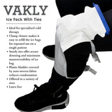 Vakly bolsa de hielo de tres capas protege la piel y evita goteos