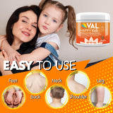 VAL Crema de Magnesio para Niños, aplicación en brazo para promover relajación suave.