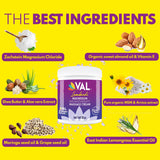 VAL crema masaje puede apoyar relajación de tensión muscular diaria