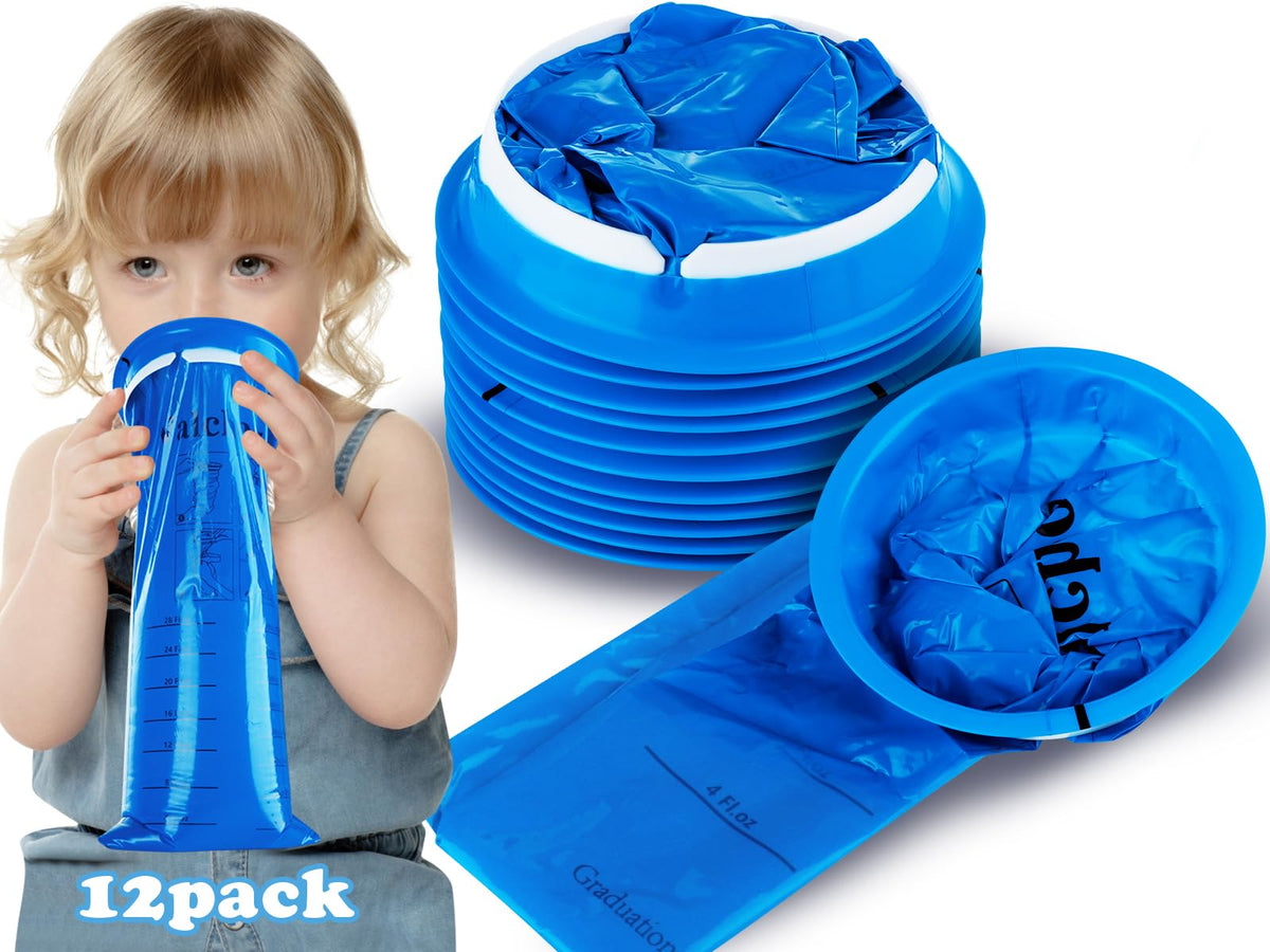 Valchoose bolsas vomito 800 ml, útiles para viajes y coche seguros.